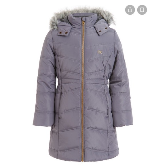 Girls Calvin Klein puffer - Picture 1 of 12